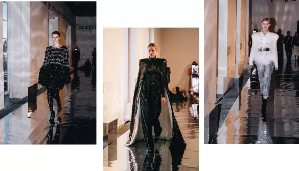 Sovovy mlýny přivítaly show proslulého francouzského módního domu Balmain. Sovovy mlýny přivítaly show proslulého francouzského módního domu Balmain.