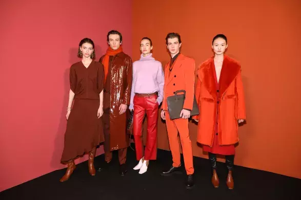 V zákulisí módní přehlídky Boss V zákulisí módní přehlídky Boss