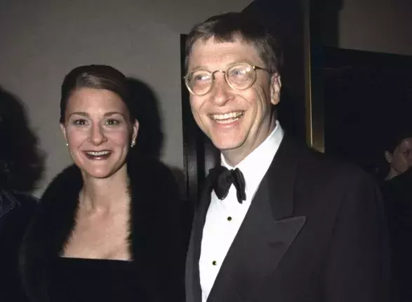 Gatesovi v rané fází svého vztahu Gatesovi v rané fází svého vztahu