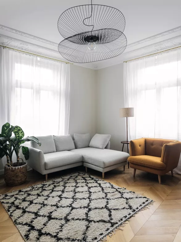 Zrekonstruovaný byt Markéty Pavleje z Kitchenette Zrekonstruovaný byt Markéty Pavleje z Kitchenette