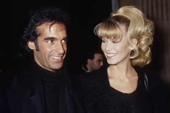 Claudia Schiffer and David Copperfield Claudia Schiffer and David Copperfield
