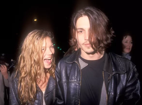 Kate Moss and Johnny Depp Kate Moss and Johnny Depp