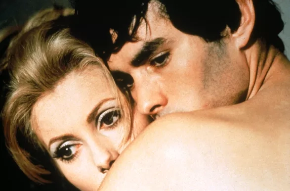 Catherine Deneuve and Pierre Clementi Catherine Deneuve and Pierre Clementi