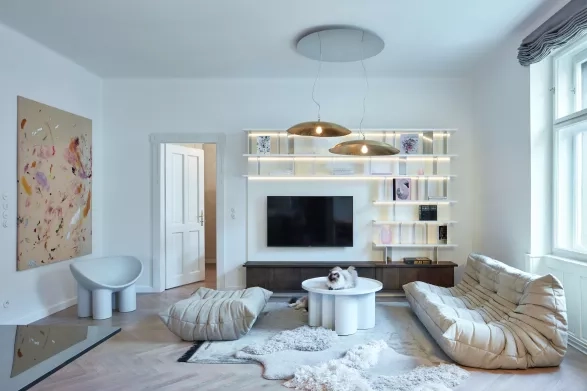 Pražský byt z dílny architekty Martiny Homolkové Pražský byt z dílny architekty Martiny Homolkové