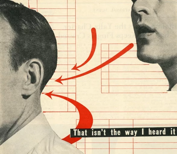 That isn't the way I heard it That isn't the way I heard it