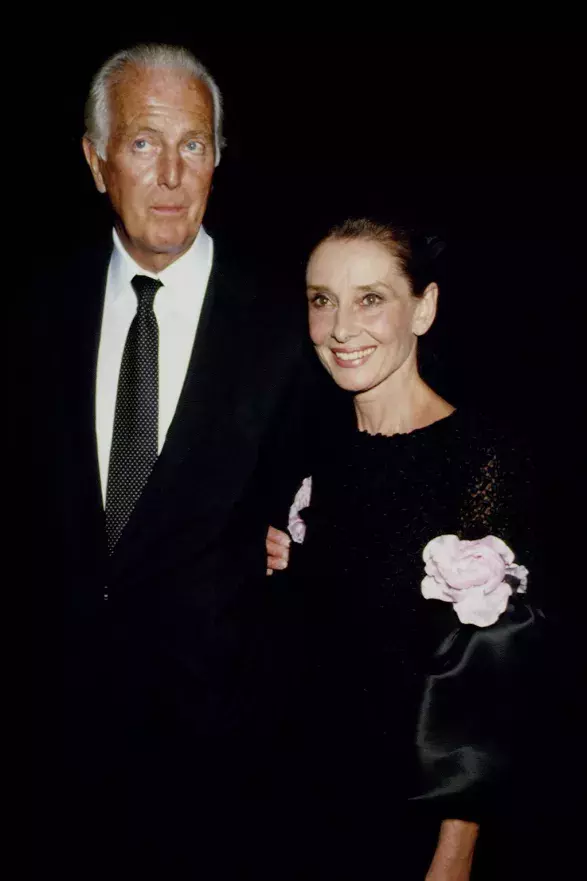 Hubert de Givenchy a Audrey Hepburn Hubert de Givenchy a Audrey Hepburn