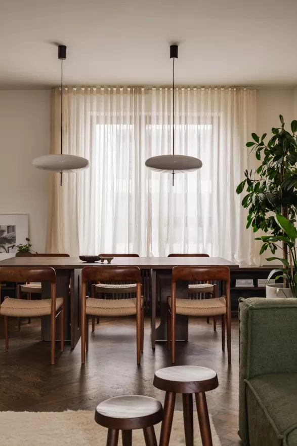 Polský byt inspirovaný japandi stylem Polský byt inspirovaný japandi stylem