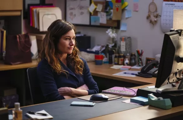 Woman at work Woman at work