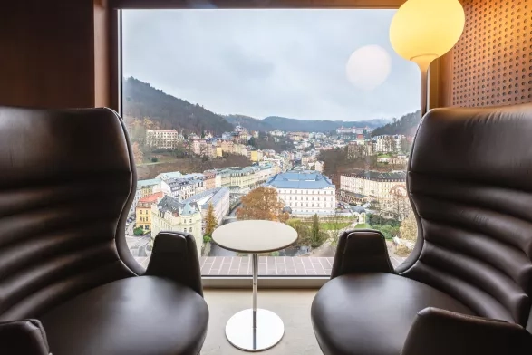 Krásné výhledy z Thermalu