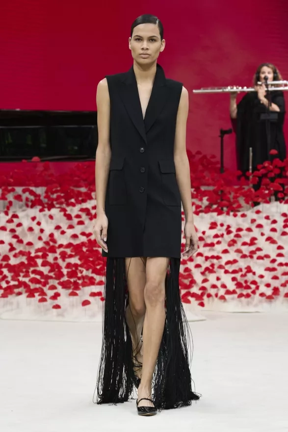 Fringe Akris SS24 Fringe Akris SS24