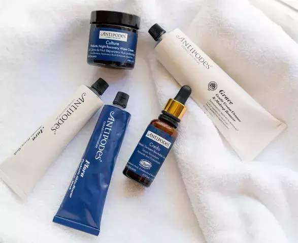 Produkty pro citlivou pleť od Antipodes Produkty pro citlivou pleť od Antipodes