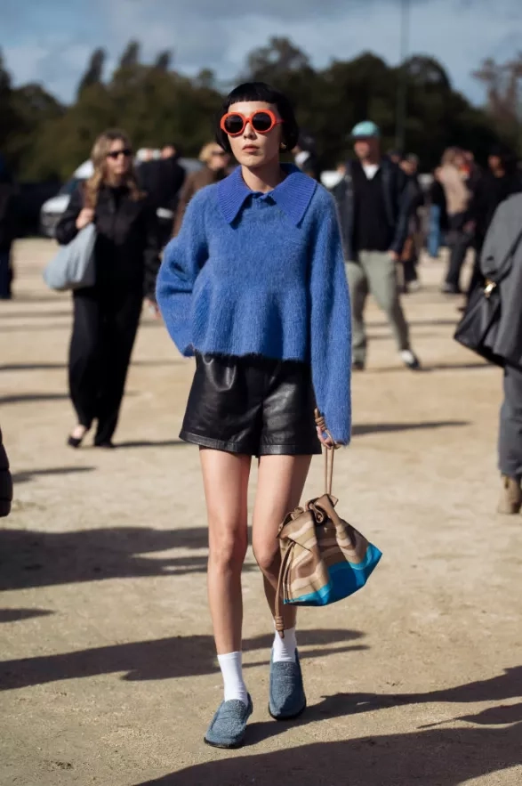 Pletený top s krátkým rukávem Pletený top s krátkým rukávem