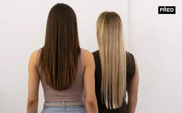 Anna Riebaurová a Nikola Procházková před použitím řady Metal Detox Anna Riebaurová a Nikola Procházková před použitím řady Metal Detox