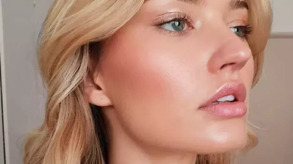 A touch of blush A touch of blush