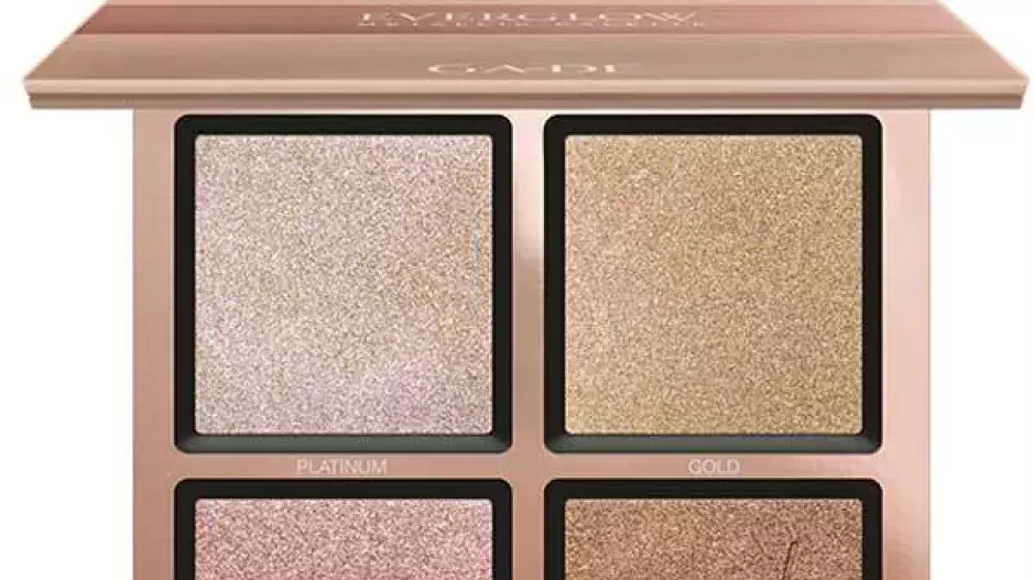 Everglow metallic highlighter palette Everglow metallic highlighter palette