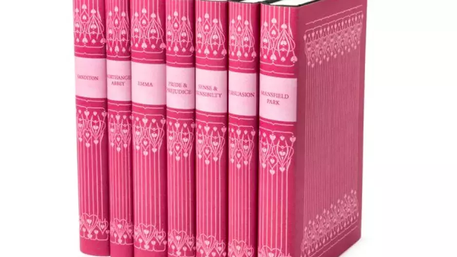 set knih, Jane Austen set knih, Jane Austen