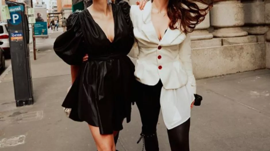 Zorka Hejdová se Soňou Skoncovou Zorka Hejdová se Soňou Skoncovou