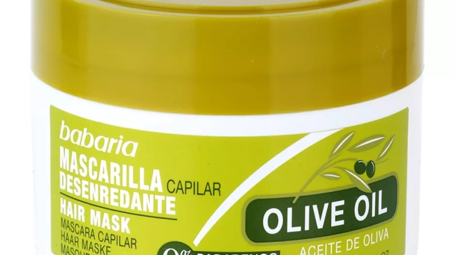 Vyživující maska na vlasy s olivovým olejem, Babaria Olive, prodává Notino.cz, 79 Kč Vyživující maska na vlasy s olivovým olejem, Babaria Olive, prodává Notino.cz, 79 Kč