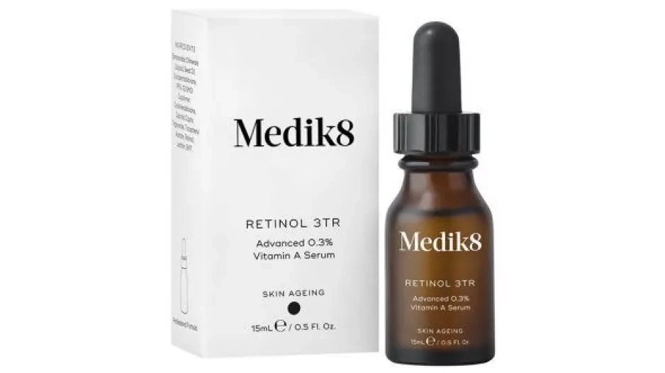 Retinol 3 TR Advanced Night Serum, MEDIK8, prodává Medaprex.cz, 990 Kč Retinol 3 TR Advanced Night Serum, MEDIK8, prodává Medaprex.cz, 990 Kč