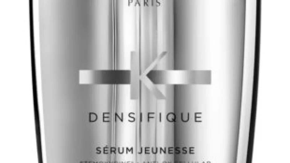Kérastase Densifique Sérum Jeunesse omlazující a zhušťující vlasové sérum, 1055 Kč. Kérastase Densifique Sérum Jeunesse omlazující a zhušťující vlasové sérum, 1055 Kč.