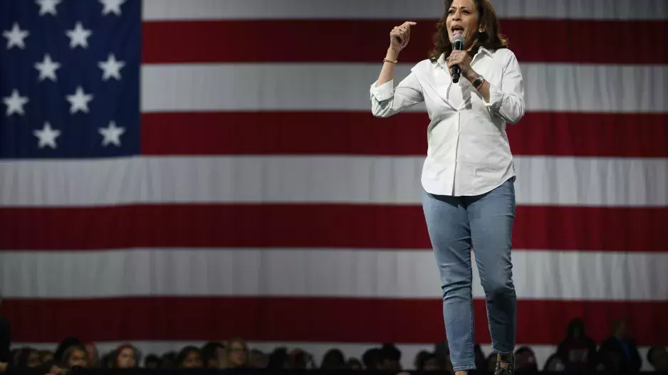 Kamala Harris na akci Gun Safety Forum v Des Moines | srpen 2019 Kamala Harris na akci Gun Safety Forum v Des Moines | srpen 2019