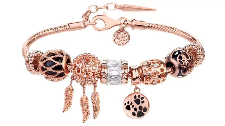 Náramek beads sada - lapač snů, květy, tlapky, motýli Náramek beads sada - lapač snů, květy, tlapky, motýli