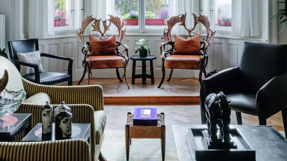 Byt Donalda Lyonse a Richarda Weinbergra kousek od Havlíčkových sadů Byt Donalda Lyonse a Richarda Weinbergra kousek od Havlíčkových sadů