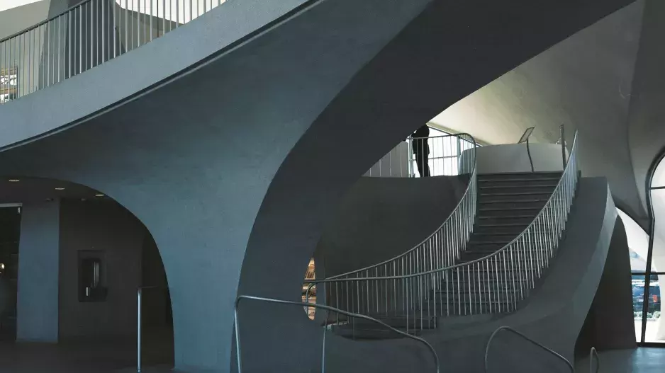 Terminál TWA na newyorském letišti JFK Terminál TWA na newyorském letišti JFK