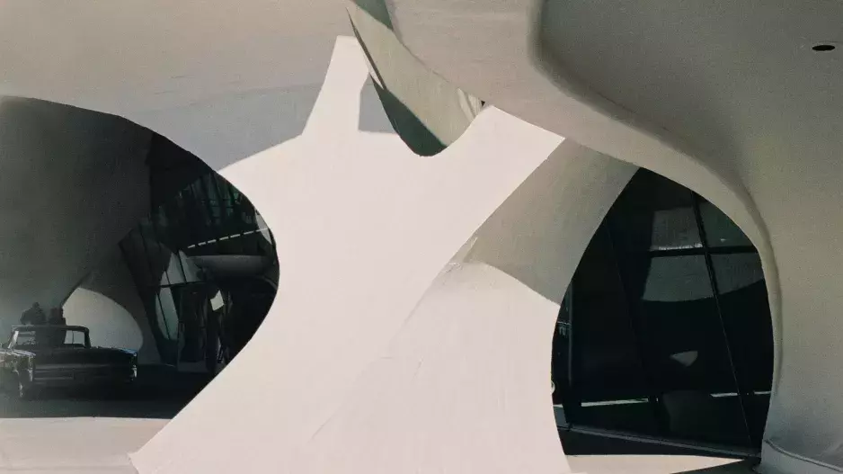 Terminál TWA na newyorském letišti JFK Terminál TWA na newyorském letišti JFK