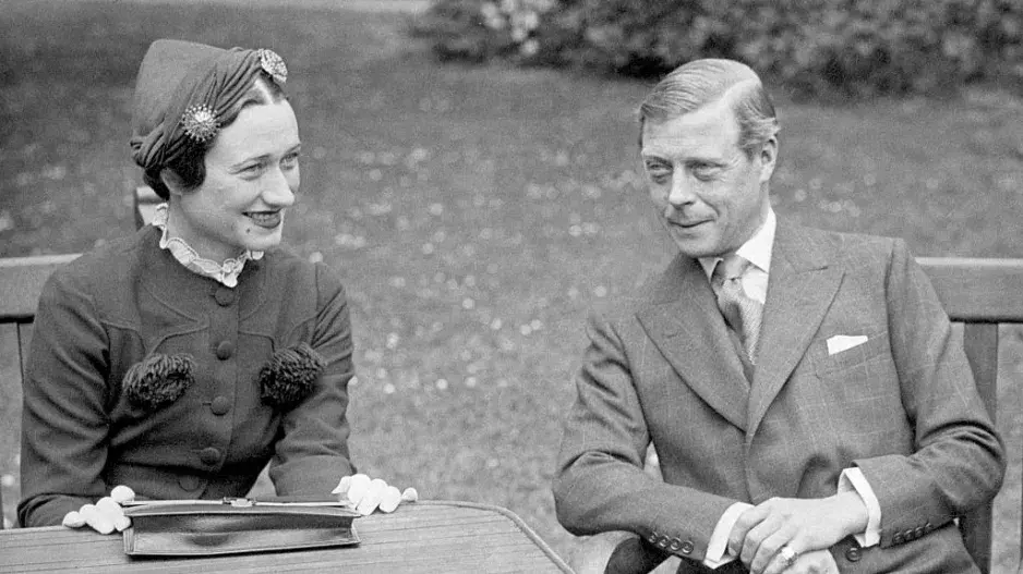 Princ Edward a Wallis Simpson Princ Edward a Wallis Simpson