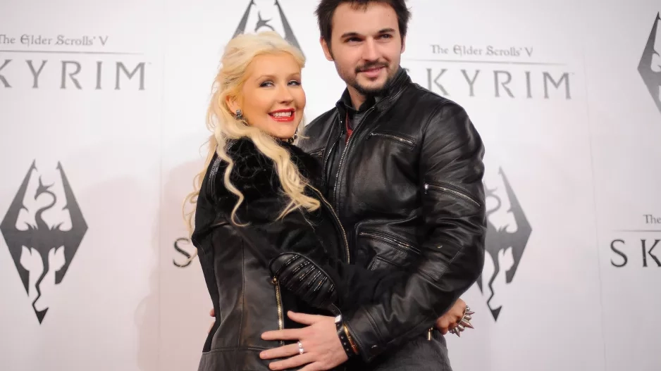 Christina Aguilera and Matt Rutler Christina Aguilera and Matt Rutler