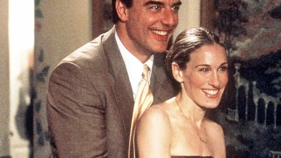 Sarah Jessica Parker a Chris North na natáčení Sex and The City Sarah Jessica Parker a Chris North na natáčení Sex and The City