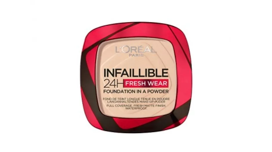 L´ORÉAL PARIS MAKE-UP V PUDRU INFAILLIBLE 24H FRESH WEAR ODSTÍN 180 ROSE SAND 9 G L´ORÉAL PARIS MAKE-UP V PUDRU INFAILLIBLE 24H FRESH WEAR ODSTÍN 180 ROSE SAND 9 G