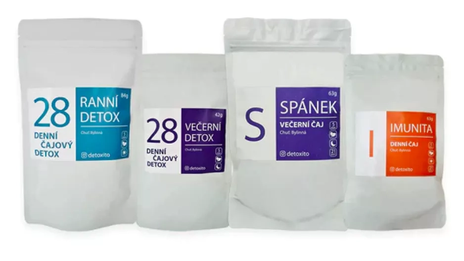 Detoxikační čaje Detoxikační čaje