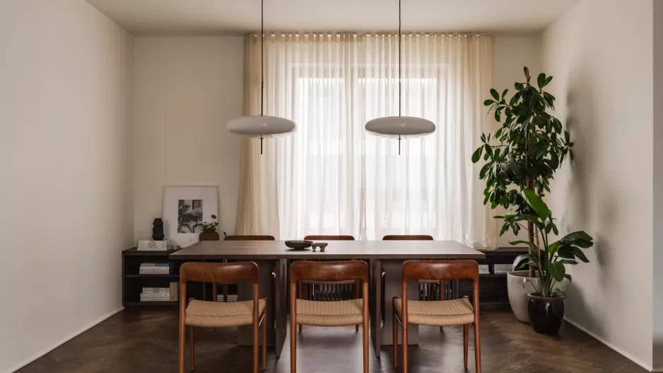 Polský byt inspirovaný japandi stylem Polský byt inspirovaný japandi stylem