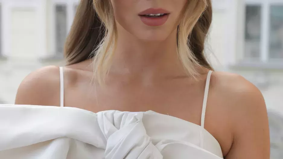 Karolína Mališová v romantickém účesu Karolína Mališová