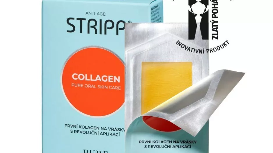 Collagen vstřebávaný v ústech STRIPP Collagen vstřebávaný v ústech STRIPP