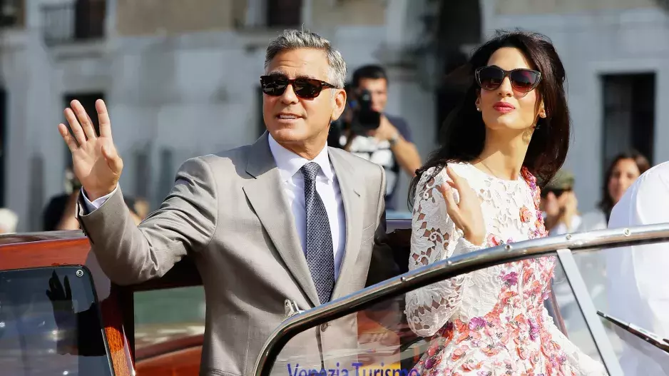 George a Amal Clooney George a Amal Clooney