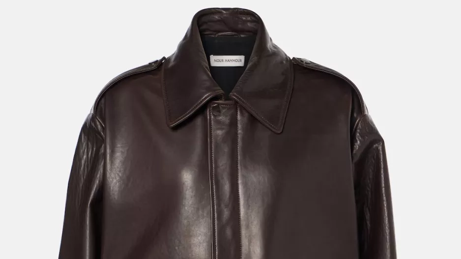 Kožená bunda, Nour Hammour Kožená bunda, Nour Hammour