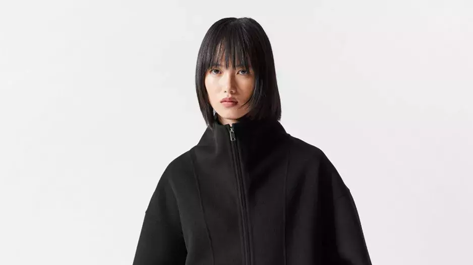 Asymetrická pláštěnka z vlny, & Other Stories Asymetrická pláštěnka z vlny, & Other Stories