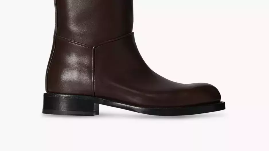 Kožené jezdecké boty Kožené jezdecké boty