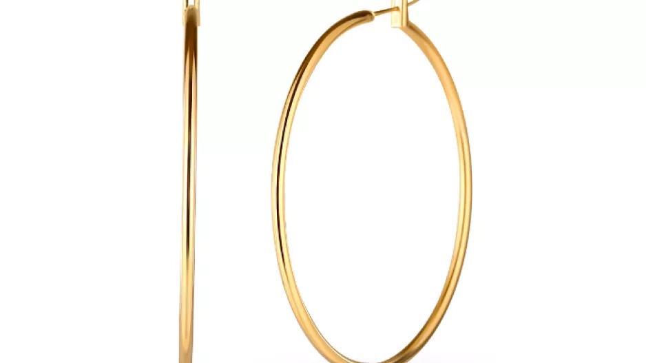 Hoop earrings Hoop earrings