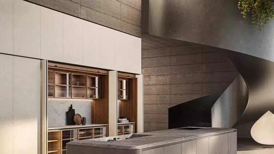 Boffi, Cove kitchen, Konsepti Boffi, Cove kitchen, Konsepti