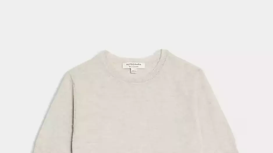 Pletený top z merino vlny a kašmíru Pletený top z merino vlny a kašmíru