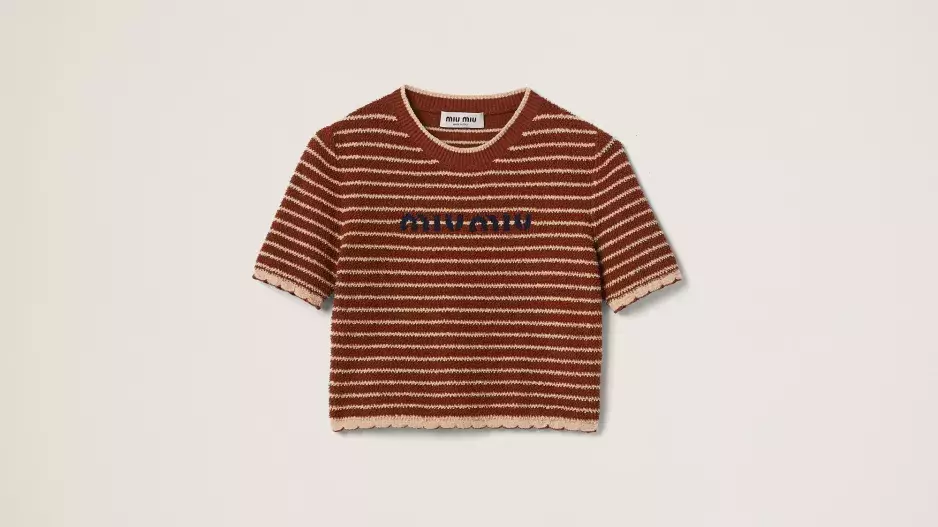 Vlněné bouclé tričko Vlněné bouclé tričko