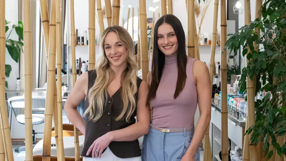 Anna Riebaurová a Nikola Procházková Anna Riebaurová a Nikola Procházková