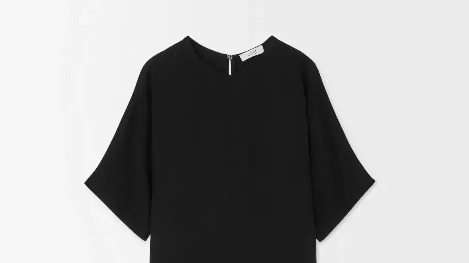 Černé tričkové šaty Černé tričkové šaty