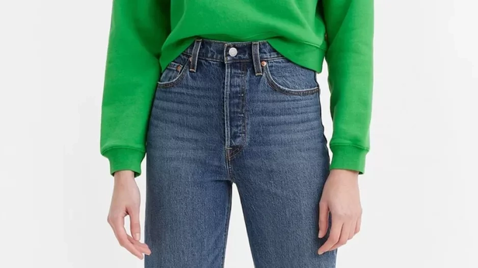 Džíny Straight Fit Džíny Straight Fit