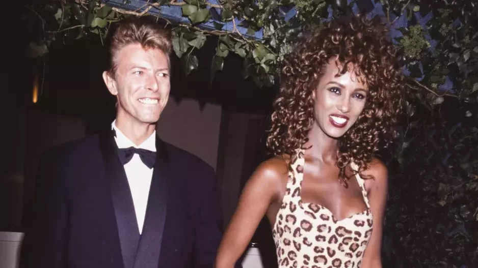 David Bowie a Iman David Bowie a Iman