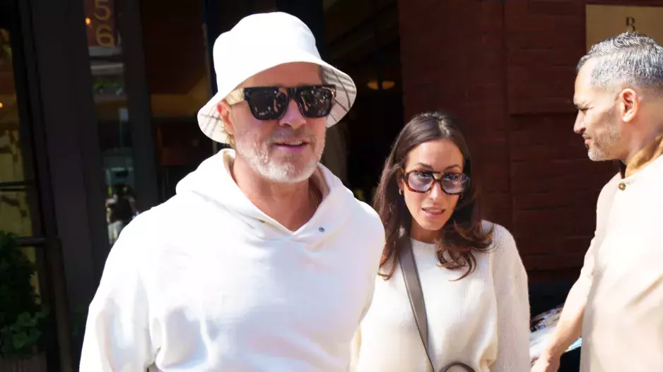 Brad Pitt a Ines de Ramon Brad Pitt a Ines de Ramon